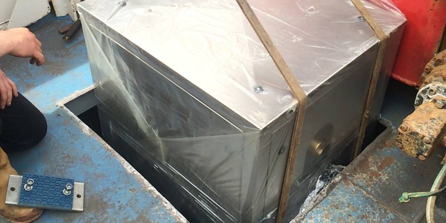 Ice Machines Cornwall - Machine on Boat - SPX Refrigeration