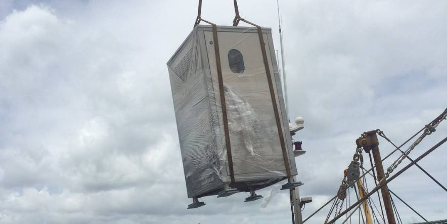 Ice Machines Devon - Ice Machine on Boat - SPX Refrigeration